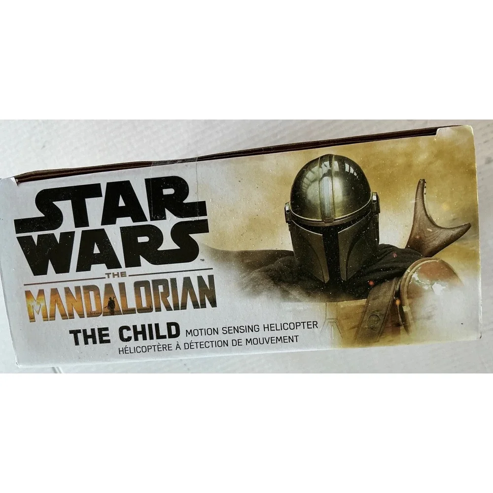 World Tech Toys Star Wars The Mandalorian The Child Motion Sensing IR Helicopter